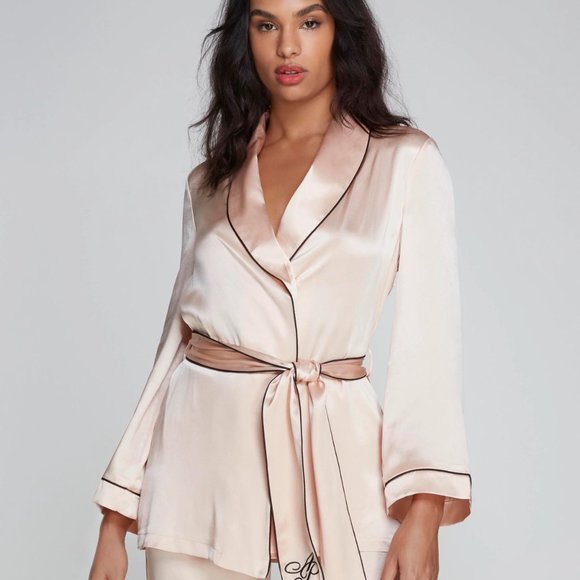 ♻️DONATED DEC. 2023♻️ Agent Provocateur Classic PJ Pyjama Top - Picture 2 of 6